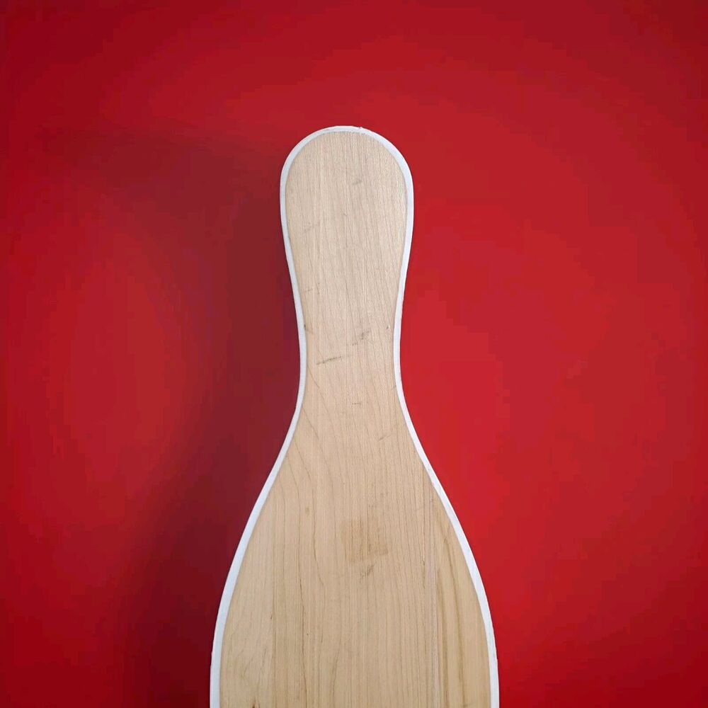 Brunswick Max Bowling Pin Candlepin Wall Plaque Sign Decor Man Cave Decor - Picture 7 of 7